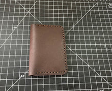 Load image into Gallery viewer, Vertical Bifold Leather Wallet