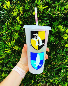 Wizard Crest Icons Inspired Cold Cup